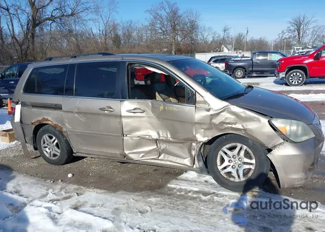 2006 Honda Odyssey Ex-L z USA, uszkodzony, nr VIN 5FNRL38666B414791